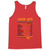 Cancer Facts Zodiac Tank Top