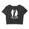 bottom eye poke Crop Top