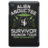 alien abductee survivor tour ufo nerd geek comic funny iPad Mini