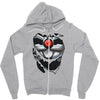 body by victor Zipper Hoodie