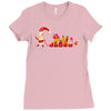 when xmas Ladies Fitted T-Shirt
