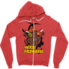 wood monster Zipper Hoodie