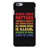 black lives matters, women's rights are human rights iPhone 6/6s Plus Case