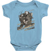 the weight of the world Baby Onesie