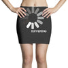 buffering  funny retro loading computer console fashion party Mini Skirts