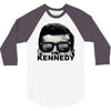jfk sunglasses 3/4 Sleeve Shirt