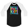 pop off brush 3/4 Sleeve Shirt