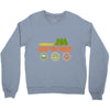 camp fire swamp Crewneck Sweatshirt