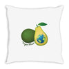 vegan world Throw Pillow