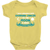 I Love Someone with Ovarian Cancer to The Moon and Back to Infinity Baby Bodysuit