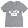 cat dad V-Neck Tee
