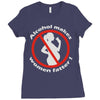 alcohol makes women fatter Ladies Fitted T-Shirt