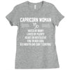 Capricorn Woman Ladies Fitted T-Shirt