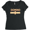 domino Women's Triblend Scoop T-shirt