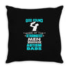 god found autism dad Throw Pillow