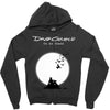 david gilmour on island Zipper Hoodie