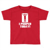 novelty funny humor tee graphic Toddler T-shirt