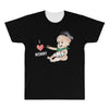 Cute Baby Painter's Mom Love All Over Men's T-shirt