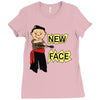 new face Ladies Fitted T-Shirt