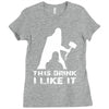 This Drink I Like It Ladies Fitted T-Shirt