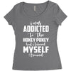 i was addicted to the hokey pokey Women's Triblend Scoop T-shirt