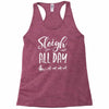 sleigh all day 2 Racerback Tank
