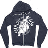 keep on tolking Zipper Hoodie