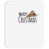 merry crustmas christmas pizza Mousepad