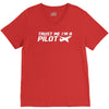 trust me, i'm a pilot   captain airplane flight crew plane airport tee V-Neck Tee