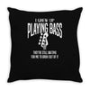 bass1 Throw Pillow
