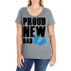 proud new boy Ladies Curvy T-Shirt