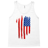 sa distress flag cool american Tank Top