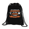 I Love Someone with Leukemia Cancer to The Moon and Back to Infinity Drawstring Bags