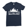 fortnite logo Ladies Fitted T-Shirt