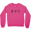 peace love coffee Crewneck Sweatshirt