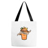 pupkin spice latte Tote Bags