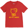 no fat chicks V-Neck Tee
