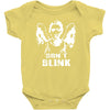 weeping angel   who   don't blink   dr   cult tv Baby Onesie