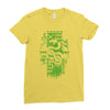 snake crest Ladies Fitted T-Shirt