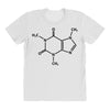 Caffeine Molecule All Over Women's T-shirt