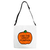 great pumpkin Adjustable Strap Totes