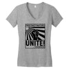 procrastinators unite! Women's V-Neck T-Shirt