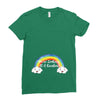 You're Looking At A Rainbow Ladies Fitted T-Shirt