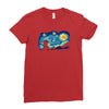 super starry night Ladies Fitted T-Shirt