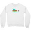 cabo san lucas distressed Crewneck Sweatshirt