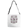 the royal tenenbaums extended family tree Adjustable Strap Totes