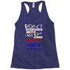 she is a crazy nurse Racerback Tank