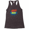 retro tv show unofficial art attack Racerback Tank