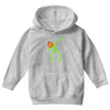 pumpkin skeleton dabbing Youth Hoodie