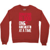 donating blood one mosquito funny Crewneck Sweatshirt